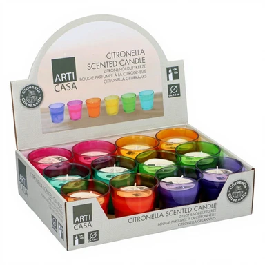 Citronella Candles 1 piece - random selection from assorted pack