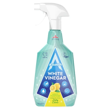 Astonish White Vinegar Multi Purpose Bursting with Zesty Citrus, 750ml