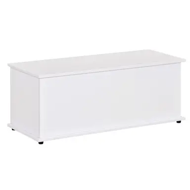 HOMCOM Storage Chest Box White