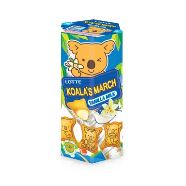 Lotte Koala’s March Biscuits with Vanilla Flavour Filling 37g