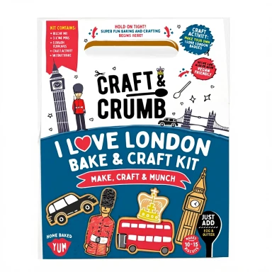 Craft & Crumb I Love London Bake & Craft Kit 266g