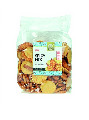 Golden Turtle Mélange épicé de crackers de riz et de maïs - 175 g