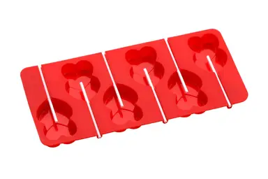  Essentials by Premier 6 Heart Moulds And 12 Sticks Cake Pop Mould