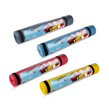 Umbro Yogamat - Assorti - 173 x 61 x 0,3 cm - 870 g - 4 stuks, willekeurig geleverd
