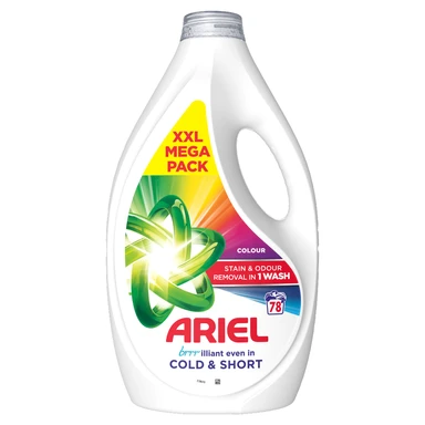Ariel Liquid Detergent, Colour, 78 Washes, 2.4l