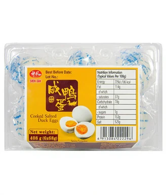 Shendan Cooked Salted Duck Egg 408g