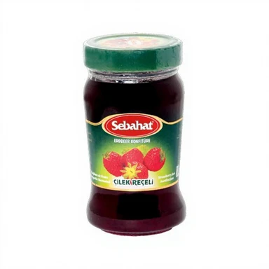 Sebahat Aardbeienjam 360 g Turks [Nieuw binnen]