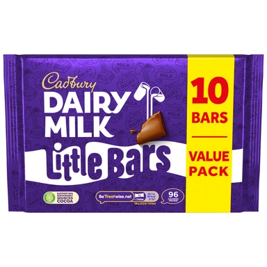Cadbury Dairy Milk Little Bar 10pk 180g