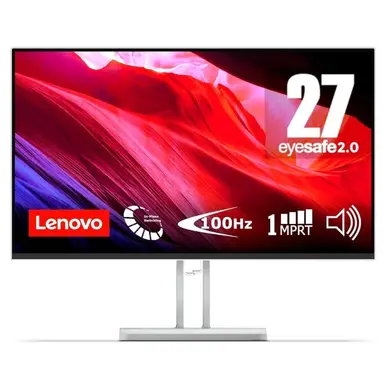 Lenovo L27i-4A 27" HD Monitor - Silver