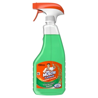 Mr Muscle Platinum Window & Glass Cleaning Spray, 500ml