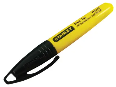 Stanley Mini Fine Tip Marker Black 72 Pack