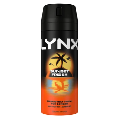 Lynx Aerosol Body Spray Sunset Fresh 150ml