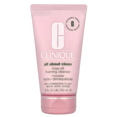 Clinique All About Clean Rinse-Off Foaming Cleanser 150ml