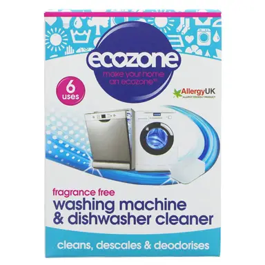 Ecozone Washing Machine & Dishwasher Cleaner 6 Tabs