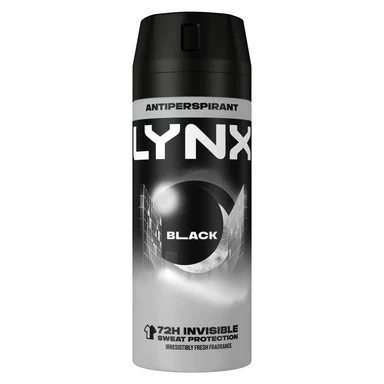 Lynx Anti-Perspirant Aerosol Black 150ml