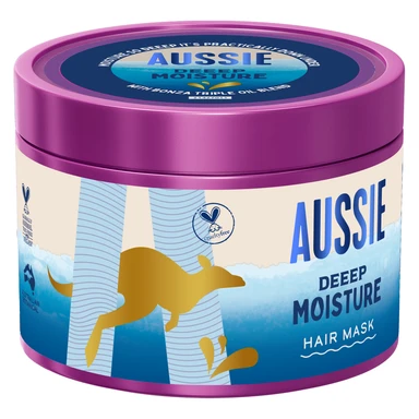 Aussie Deep Moisture Hair Mask Vegan Hair Treatment 300 ml