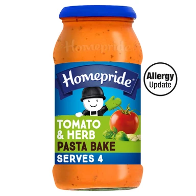 Homepride Pasta Bake Creamy Tomato & Herb 485g