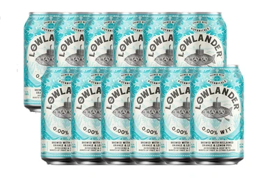 Lowlander 0.0% Wit 12 x 330ml