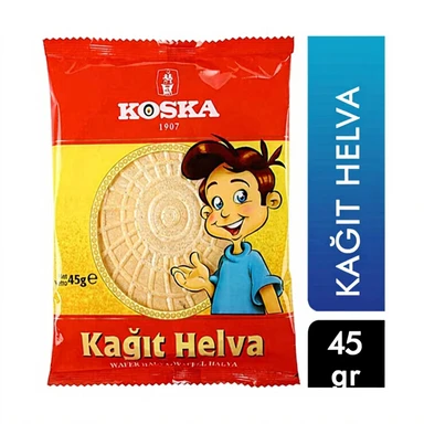 Koska Kagit Helva (Naturel Individueel Verpakt Halva) 45g