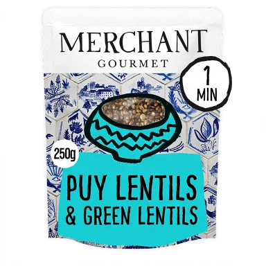 Merchant Gourmet Ready To Eat Puy Lentils 250g