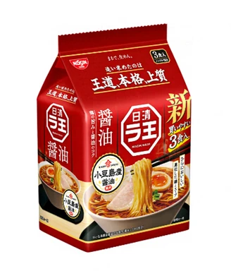 Nissin RAOH Sojasaus 3 portieverpakking 303g