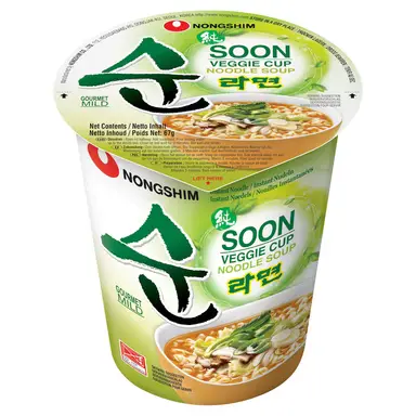 Nongshim Soon Veggie Cup Noodle 67g