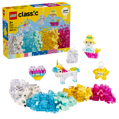 LEGO Classic 11040 Magical Transparent Box Set
