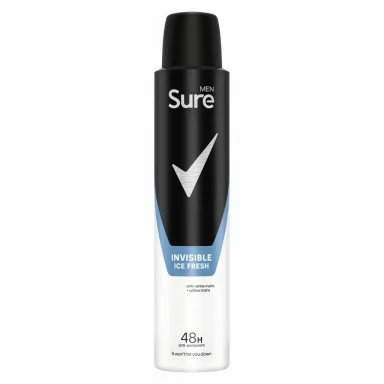 Sure Men  Anti-Perspirant Aerosol Invisible Ice Fresh 200ml