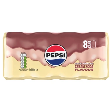 PEPSI Treats Cream Soda 8 x 330ml