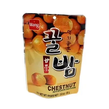 Roasted Peeled Chestnut with Sugar 80g
