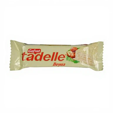 Tadelle Witte Chocoladewafels 35 g