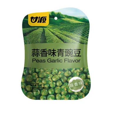 Pois verts au goût ail Ganyuan 75g