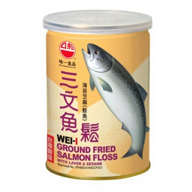 Wei-i Ground Fried Salmon Floss with Laver & Sesame 200g