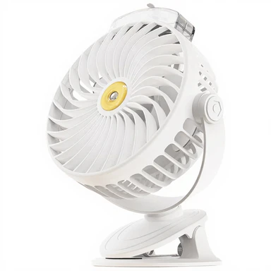 Aigostar 6F3B - Clip-On Ventilator - 6 Zoll USB 3-Blatt Tragbarer Ventilator