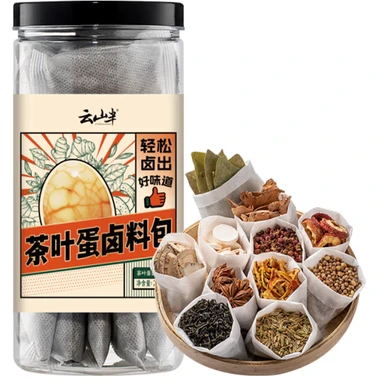 Yunshanban Tea Egg Marinade Spice Pack 15g x 14 云山半茶叶蛋卤料包15g x 14