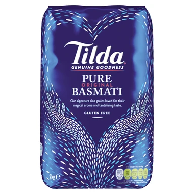 Tilda Pure Original Basmati Gluten Free Rice 2kg