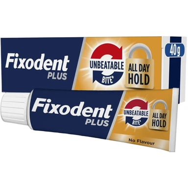 Fixodent Ultimate Denture Adhesives Cream Flavour Free 40g