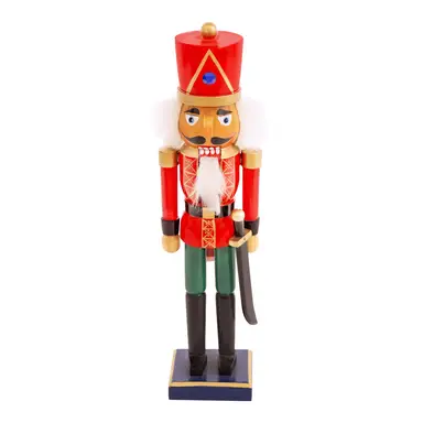 Christmas Workshop 35.5cm Wooden Nutcracker