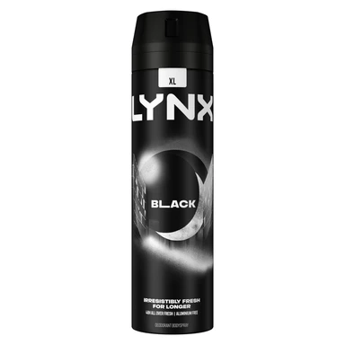 Lynx Aerosol Body Spray Black 200ml