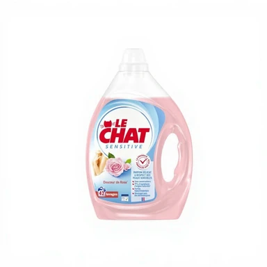 Le Chat Lessive Liquide Sensitive Rose 1,89 L 42 lavages