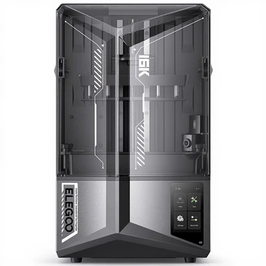 ELEGOO Saturn 4 Ultra 16K Harz-3D-Drucker mit Klappdeckel, intelligenter Tankheizung (30 °C), 150 mm/h Hochgeschwindigkeitsdruck, großem Druckbereich von 211,68 x 118,37 x 220 mm³