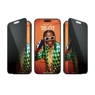  PanzerGlass ® Privacy Screen Protector iPhone 15 Pro Max | Ultra-Wide Fit w. EasyAligner