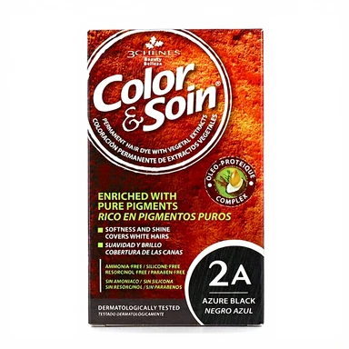 Les 3 Chenes Color &amp; Soin 2A - Azure Black 135 ml