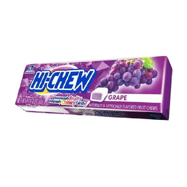 Morinaga Hi-Chew Chewy Fruit Candy - Grape Flavour 50g