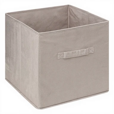 5five Mix'n Modul Boîte de rangement en lin beige - 31 x 31 cm