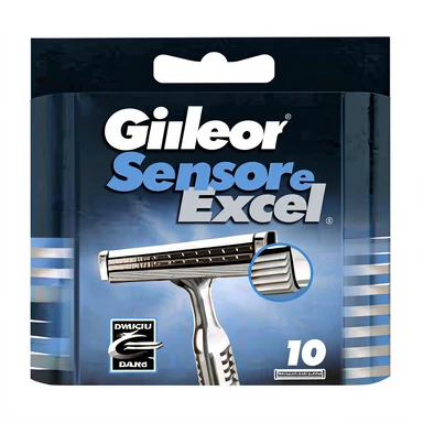 Gillette Sensor Excel Lot de 10 lames de rasoir