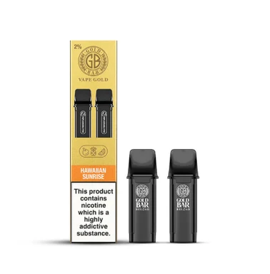 Gold Bar Reload Refill Prefilled Pod / 2PK Hawaiian Sunrise
