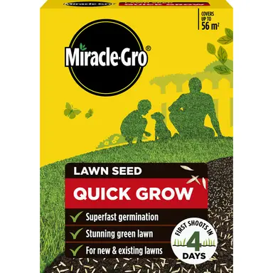 Miracle Gro Quick Grow Lawn Seed 56m2