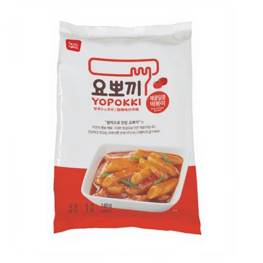 Yopokki Süß-scharfes Tteokbokki-Paket 140g
