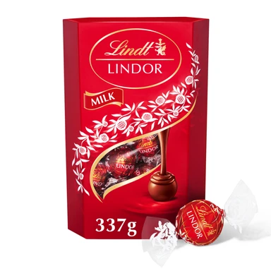 Lindt Lindor Milk Cornet 337g